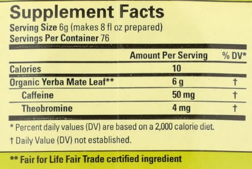 Image 5 of ECOTEAS Tea, Og1, Yerbe Mate, Lse, Tr