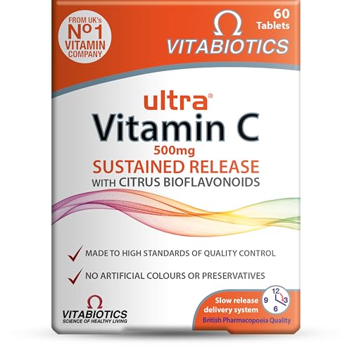 Image 1 of Default Title for the product Vitabiotics Ultra Vitamin C - 60 Tablets