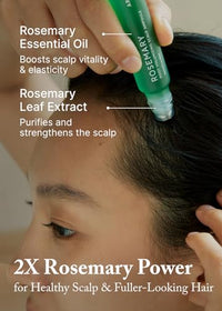 Thumbnail for Image 4 of AROMATICA Rosemary Root Volumizing Scalp Serum (0.6 fl oz)