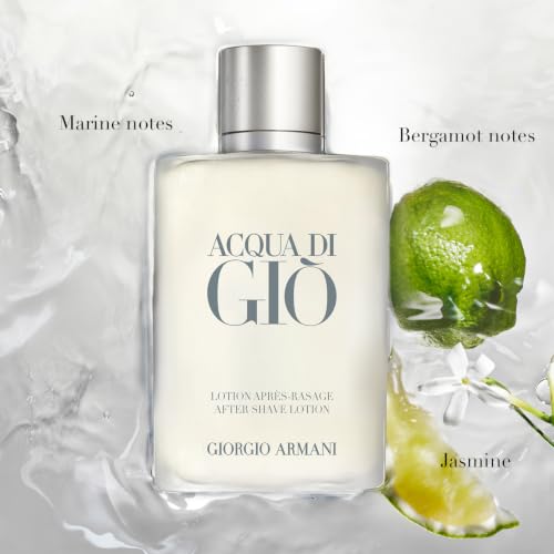 Image 2 of Armani Beauty Acqua di Gio` After Shave - Soothing Men's Lotion - 3.3 Fl Oz.
