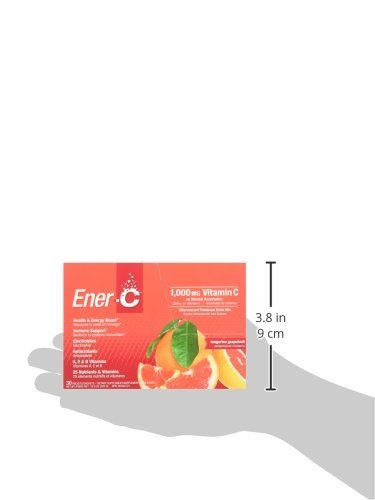 Image 6 of Ener-C Multivitamin Drink Mix - Tangerine & Grapefruit, 30 Count