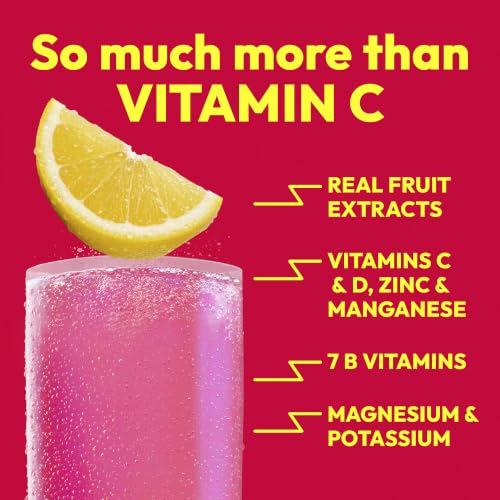 Image 3 of Emergen-C Vitamin C 1000mg Immune Support Powder Pink Lemonade 30 Packs