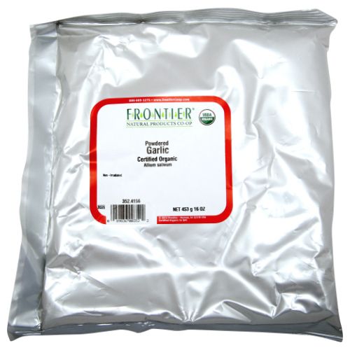 Frontier Coop Organic Powdered Garlic 16 Oz