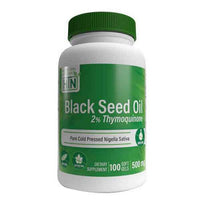 Thumbnail for Health Thru Nutrition Black Seed Oil 500 mg 100 Softgel