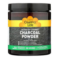 Thumbnail for Country Life Activated Charcoal Powder 500 mg 5 Oz