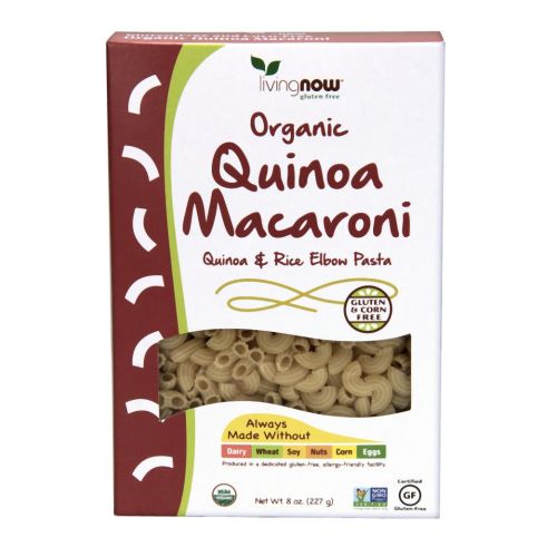 Now Foods Organic Quinoa Macaroni Pasta 8 Oz