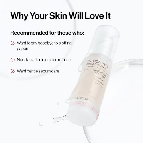 Image 4 of celimax Oil Control Capsule Essence, 1.01 fl.oz