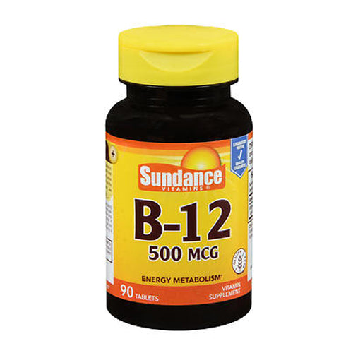 Sundance Vitamins B-12 500 mcg 90 Tabs