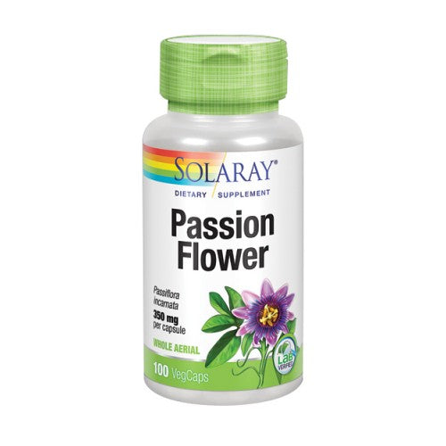 Solaray Passion Flower 350 mg 100 Veg Caps